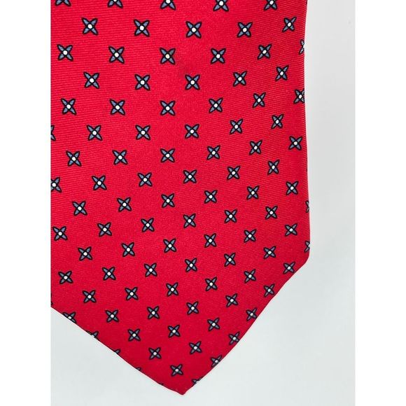 Christian Dior Silk Tie Red - Picture 3 of 7